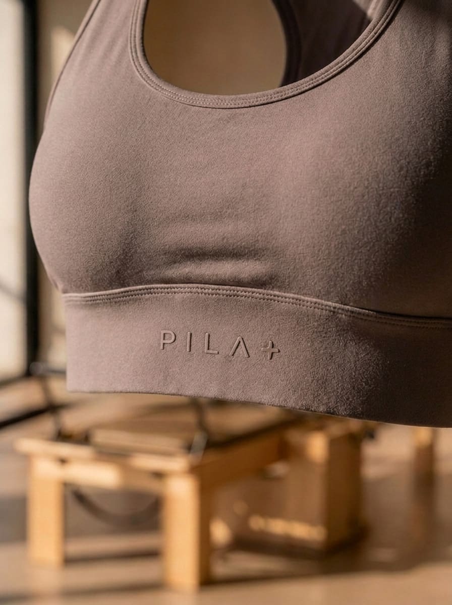 PILASTAR Sculpt Sport-BH (Lunar sand)-Vorderseite